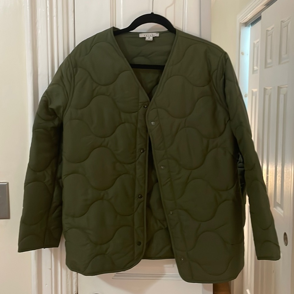 Green liner jacket